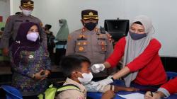 Dukung PTM 100 Persen, Polres Magelang Target Vaksinasi Anak Selesai Januari 