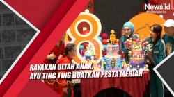 Rayakan Ultah Anak, Ayu Ting Ting Buatkan Pesta Meriah