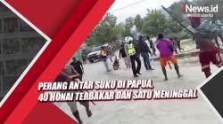 Perang Antar Suku di Papua, 40 Honai Terbakar dan Satu Orang Meninggal