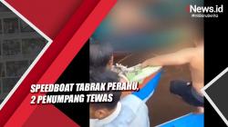 Tabrakan Speedboat dengan Perahu di OKI Sumsel, 2 Penumpang Tewas<