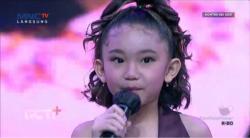 Bilqis Khumairah Razak Anak Ayu Ting Ting Buka Panggung Kontes KDI 2021 Nyanyi Lagu BTS