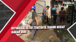 Video Ditinggal Istri Tercinta, Suami Nekat Bakar Diri