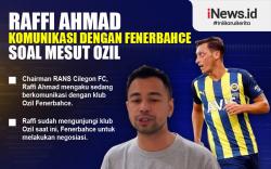 Infografis Raffi Ahmad Terus Komunikasi dengan Fenerbache Soal Mesut Ozil