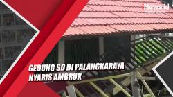 Gedung SD di Palangkaraya Nyaris Ambruk, PTM Siswa Terancam Gagal Digelar