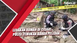 Ledakan Rumah di Cisaat Pandeglang, Polisi Temukan Berbagai Jenis Bahan Peledak