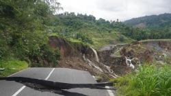 Jalan Nasional Putus, PT MSM: Curah Hujan Tinggi saat Terjadi Longsor