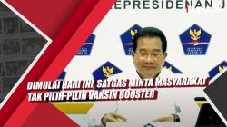 Video Vaksin Booster Dimulai Hari Ini, Puskesmas Kramat Jati Sediakan 100-400 Dosis