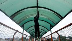 KRL Commuterline Banyak Aksi Pencopetan, JPO Stasiun Bogor Dipasang CCTV