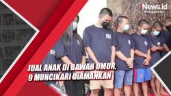 Jual Anak Bawah Umur, 9 Muncikari Diamankan di Pontianak