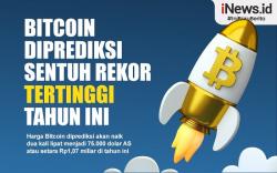  Infografis Bitcoin Diprediksi Sentuh Rekor Tertinggi Tahun Ini Capai Rp1,07 Miliar