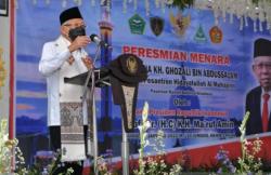 Resmikan Menara Masjid Syaikhona di Bangkalan, Wapres: Cita-Cita Tinggi bagian dari Iman