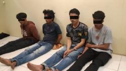 Simpan Narkotika Jenis Ganja, 4 Pemuda di Kepahiang Ditangkap Polisi