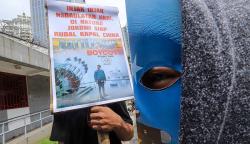 Aksi Tuntut Pemerintah China Akui Perairan Natuna sebagai Wilayah NKRI