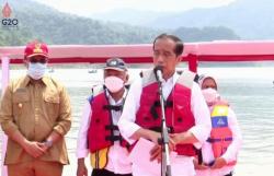 Jokowi Resmikan Bendungan Bintang Bano di NTB Senilai Rp1,4 Triliun