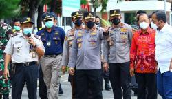 Tinjau Pelabuhan Benoa, Kapolri Minta Prokes hingga Karantina PPLN Diperketat