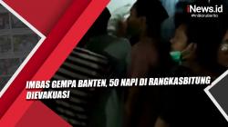 Video Imbas Gempa Banten, 50 Napi di Rangkasbitung Dievakuasi