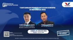 Hadir sebagai Partai Bersih yang Jadi Harapan Publik, Partai Perindo Gelar Webinar Antikorupsi, Daftar di Sini!