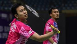 Hasil Singapore Open 2022: Terlalu Tangguh, Ahsan/Hendra Menang Mudah atas Duo Malaysia