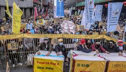 Tidak Bebas Pindah Majikan, Ratusan Pekerja Migran Unjuk Rasa di Taiwan