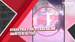 Heboh, Pria Curi Celana Dalam Wanita di Blitar