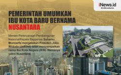 Infografis Ibu Kota Baru Bernama Nusantara