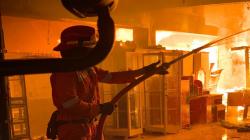 Polisi Selidiki Penyebab Kebakaran Toko Mebel di Ambarawa