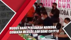 Modus Baru Peredaran Narkoba, Gunakan Medsos dan Uang Crypto
