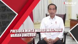 Presiden Jokowi Minta Warga Waspadai Varian Omicron