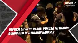 Video Depresi Diputus Pacar, Pemuda Ini Nyaris Bunuh Diri di Jembatan Kahayan