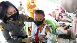 Polres Gorontalo Targetkan 3.000 Anak Ikut Vaksinasi Covid-19