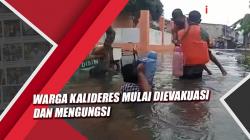 Banjir Makin Tinggi, Warga Kalideres Jakbar Mulai Dievakuasi dan Mengungsi