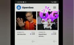 Viral Foto Koruptor Dijual sebagai NFT, Ini Kata KPK