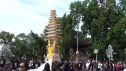 Prosesi Kremasi Raja Pamecutan XI Bali Libatkan Kesenian Umat Muslim