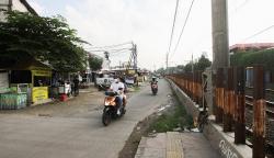 Penampakan Proyek Jalan Terusan Pasar Minggu Mangkrak 2 Tahun