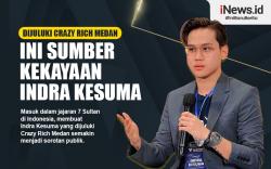 Infografis Sumber Kekayaan Indra Kesuma si Crazy Rich Medan