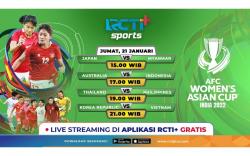 Link Live Streaming Piala Asia Wanita 2022 di RCTI+ Sore Ini: Timnas Putri Indonesia Vs Australia