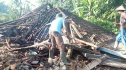 Diguncang Gempa Bumi Berkali-kali, 1 Rumah Warga Ciemas Sukabumi Roboh<