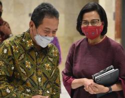Dikunjungi Menteri KKP, Sri Mulyani Ungkap Kontribusi Sumber Daya Laut ke PDB Sangat Kecil