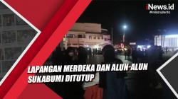 Cegah Kerumunan, Lapangan Merdeka dan Alun-Alun Sukabumi Ditutup