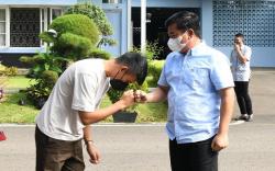 Komandan Lapangan Mandalika Terima Tamu Spesial Pembalap Moto3 GP asal Magetan