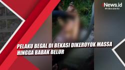 Video Pelaku Begal di Bekasi Dikeroyok Massa hingga Babak Belur