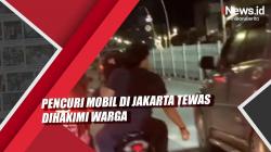 Video Pencuri Mobil di Jakarta Tewas Dihakimi Warga