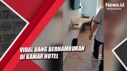 Video Viral Uang Berhamburan di Kamar Hotel