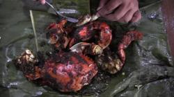 Kepiting Asap Olahan Masakan Laut Penggugah Selera di Pangkalpinang, Ini Cara Penyajiannya