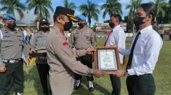 Sukses Bongkar Kasus Curanik dan Obat Keras, Personel Polres Minut Raih Penghargaan
