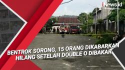 Video Bentrok Sorong, 15 Orang Dikabarkan Hilang Setelah Double O Dibakar