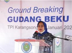 KKP Bangun Gudang Beku Berkapasitas 300 Ton di Indramayu Jawa Barat