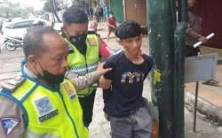 Warga Teriak Minta Tolong, 3 Anggota Satlantas Palembang Ringkus Penjambret<