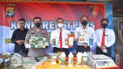 Polda Lampung Amankan 1,7 Ton Pupuk Ilegal