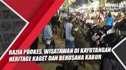 Video Razia Prokes, Wisatawan di Kayutangan Heritage Kaget dan Berusaha Kabur